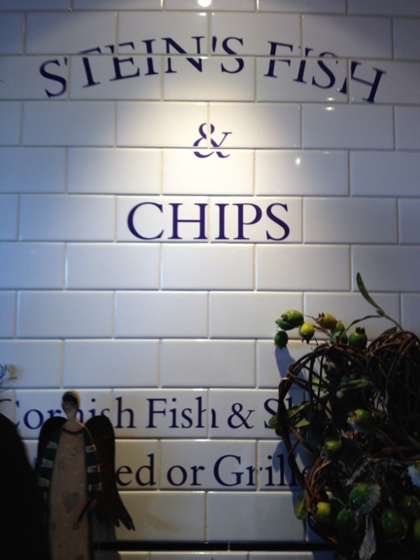 Gluten Free Fish & Chips at Rick Stein's, Padstow