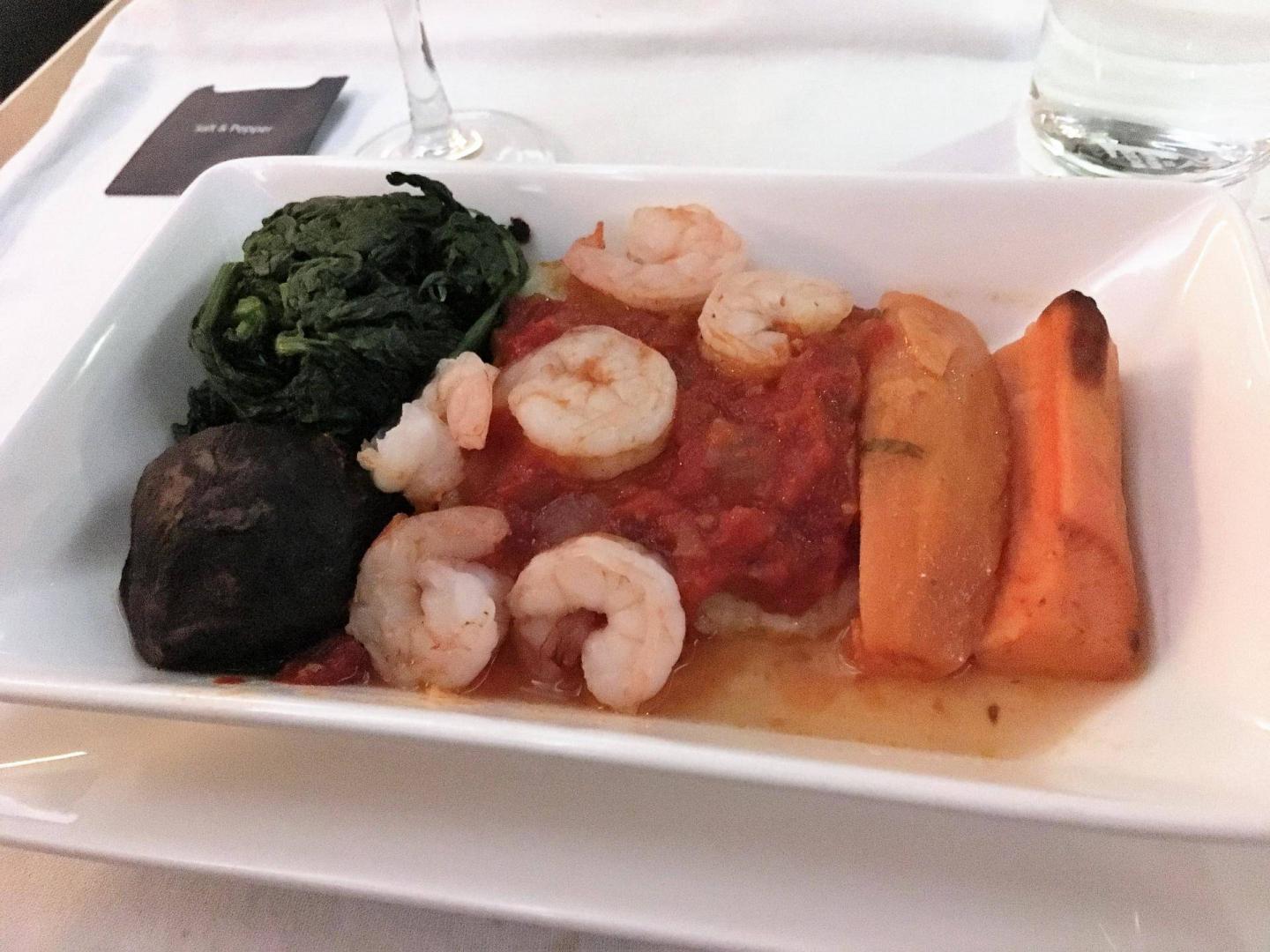gluten free in flight meal British Airways Club World