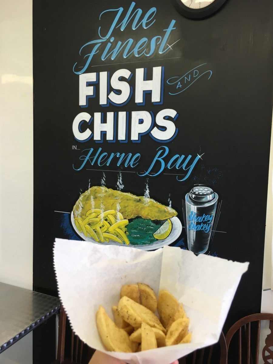 gluten free fish and chips Shakey Shakey