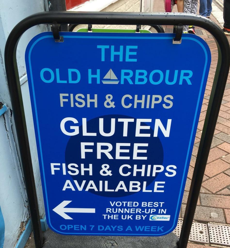Gluten Free Fish and Chips at The Old Harbour, Weymouth → The Luxury